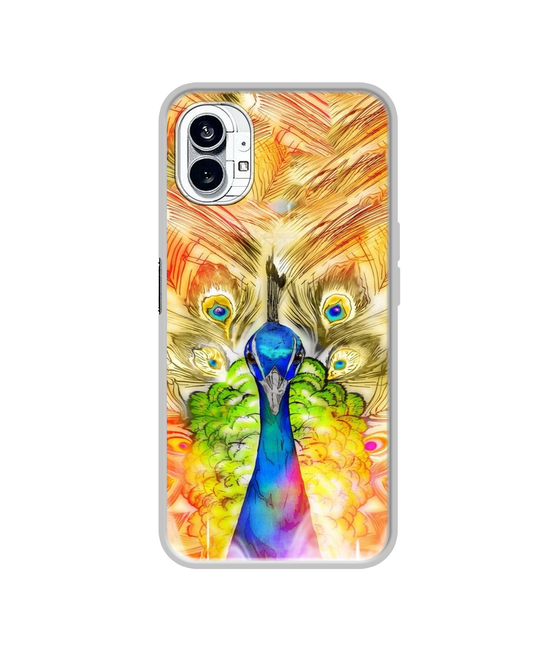 Casotec Colorful Joy Pattern Design Printed Silicon Soft TPU Back Case Cover for Nothing Phone (1) 5G