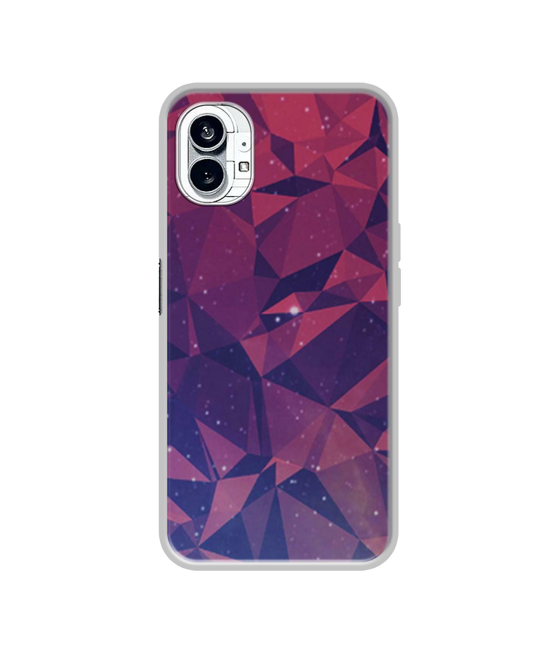 Casotec Bad Color Shape Design Printed Silicon Soft TPU Back Case Cover for Nothing Phone (1) 5G