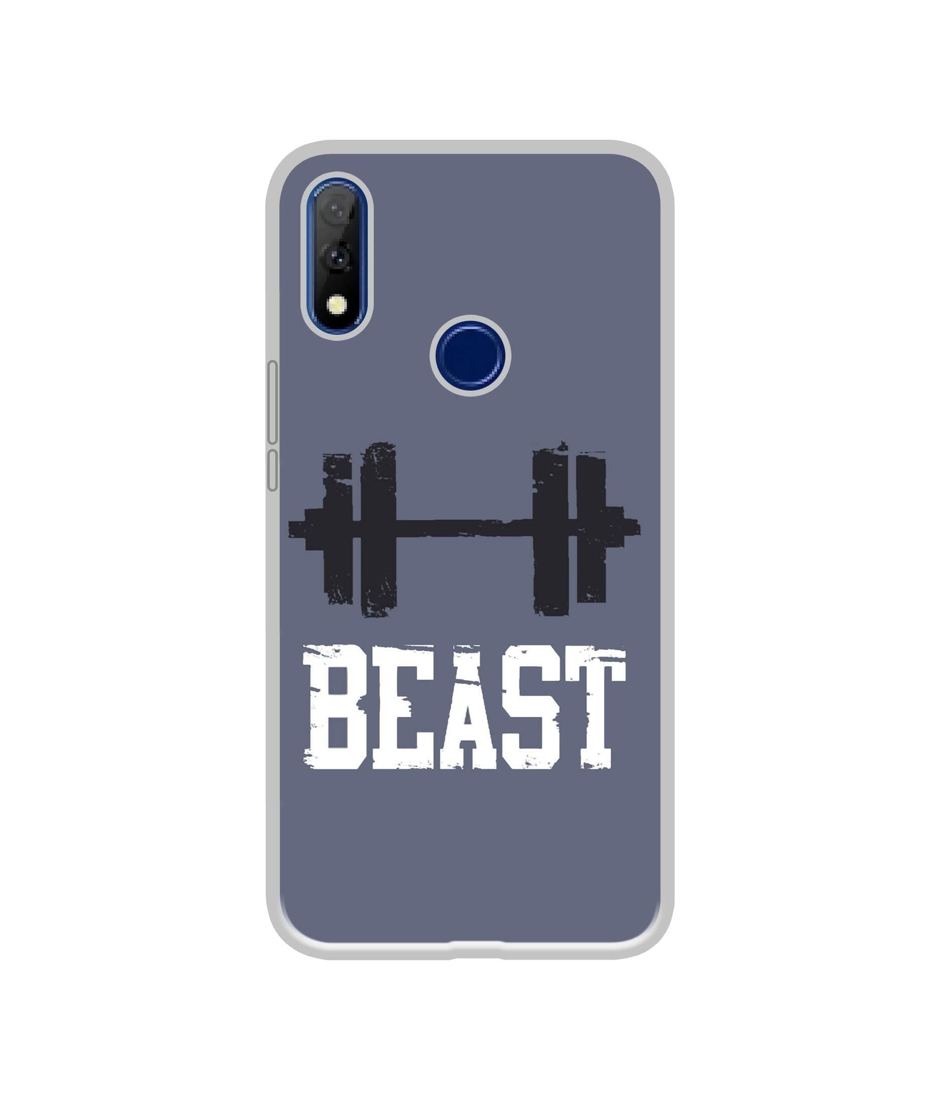 Casotec Beast Gym DesignPrinted Silicon Soft TPU Back Case Cover for Gionee F9 Plus